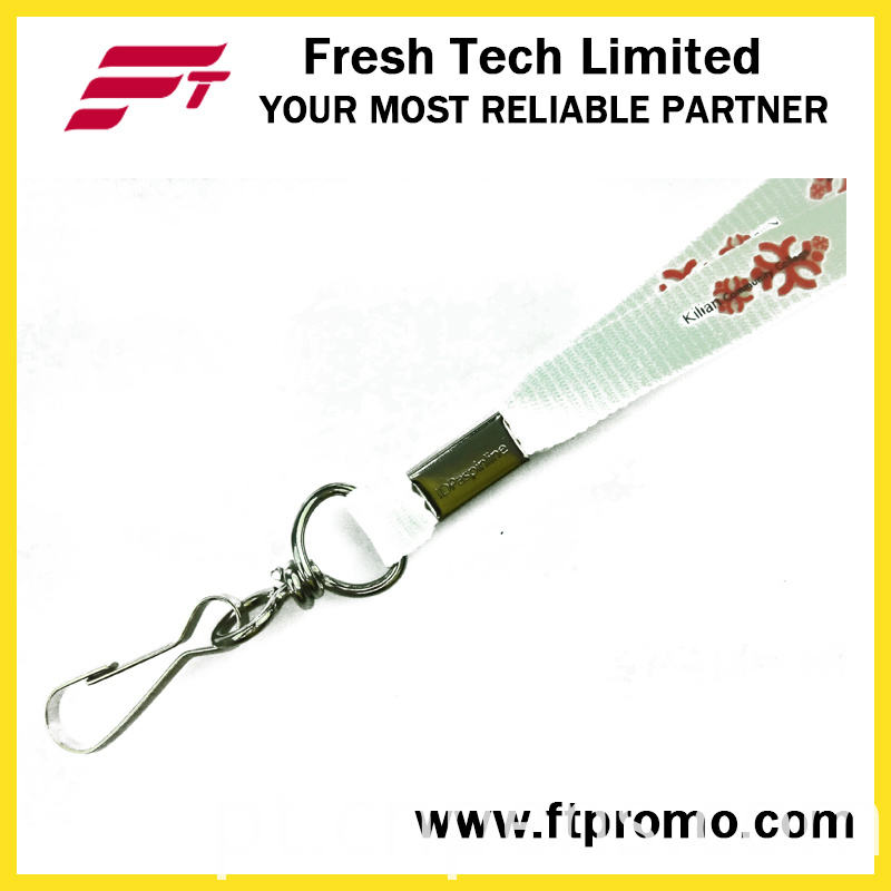 Customized Chinese Gift Polyester Lanyard with Logo Design